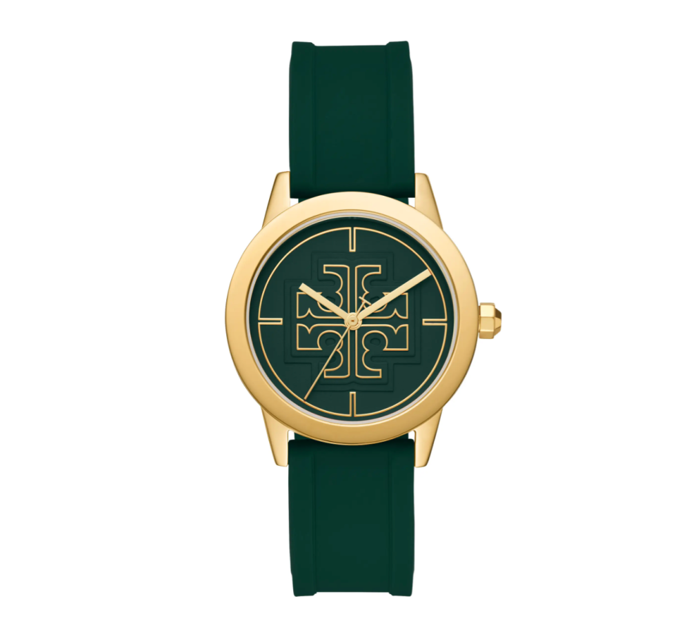 Tory Burch Gigi Silicone Strap Watch, 36mm