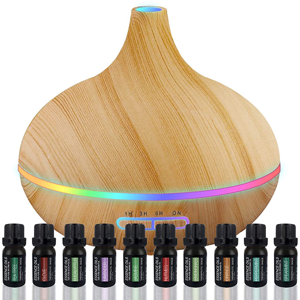 Ultimate Aromatherapy Diffuser & Essential Oil Set