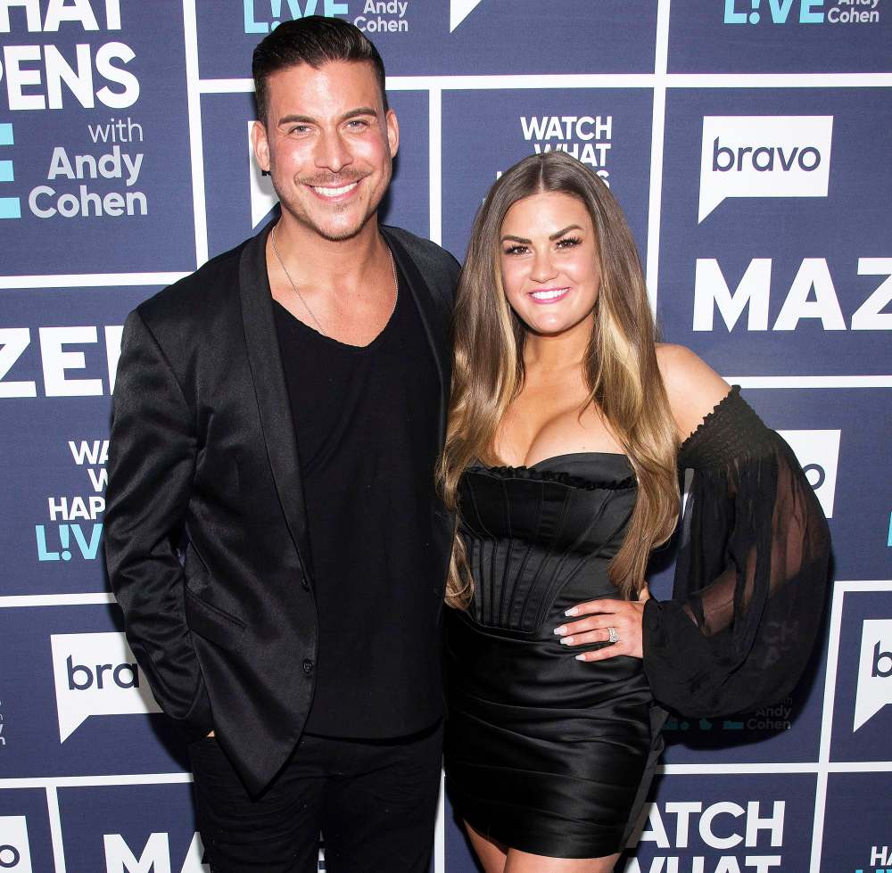 Jax Taylor and Brittany Cartwright on Watch What Happens Live With Andy Cohen Vanderpump Rules Brittany Cartwright Shares the Moment She Told Mom That She and Jax Taylor Are Expecting
