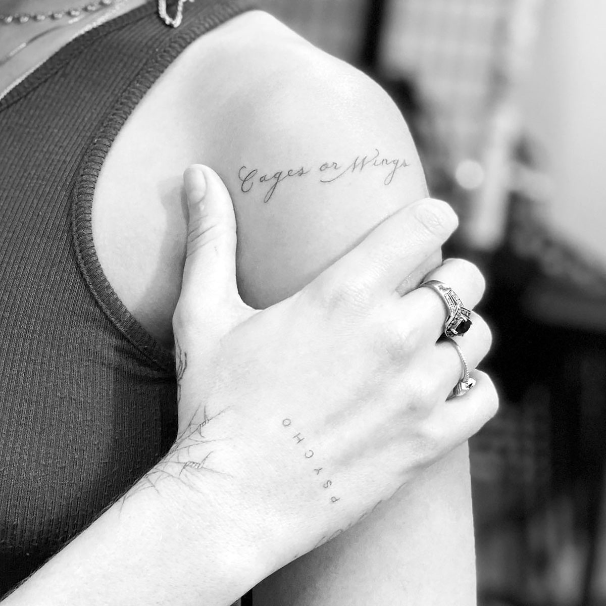 Hailey Bieber opened up about her most meaningful tattooand the ones shes  saving space for