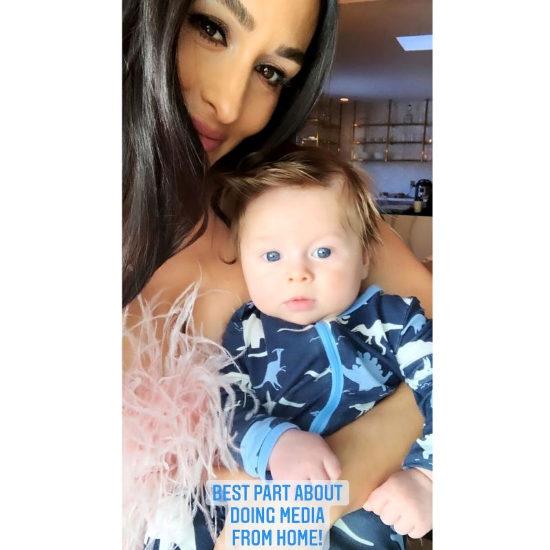 Working Mom Nikki Bella Sweetest Pics With Son Matteo