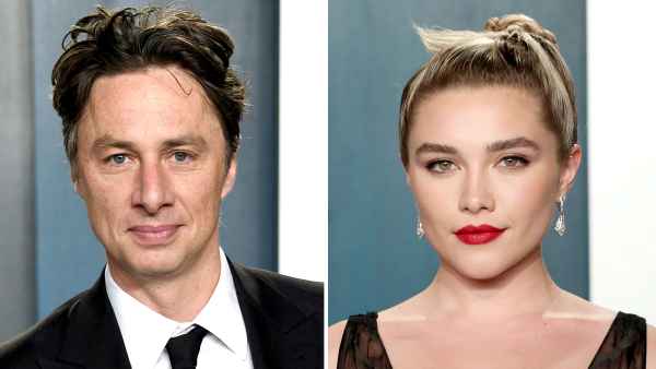 Zach Braff Praises Florence Pugh’s Defense of Their Relationship