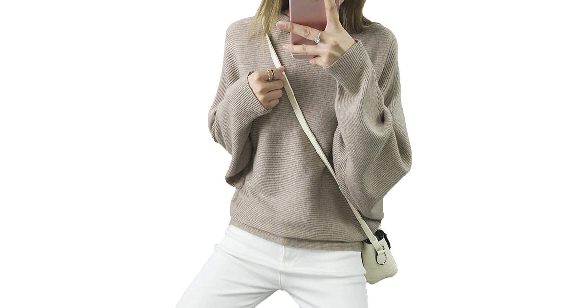 Ckikiou Cashmere-Mix Sweater Is Hiding on Amazon for Underneath Ckikiou Cashmere-Mix Sweater Is Hiding on Amazon for Underneath