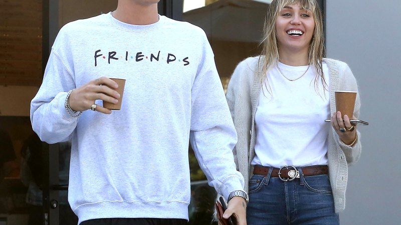 celebrity friendliest exes Miley Cyrus and Cody Simpson