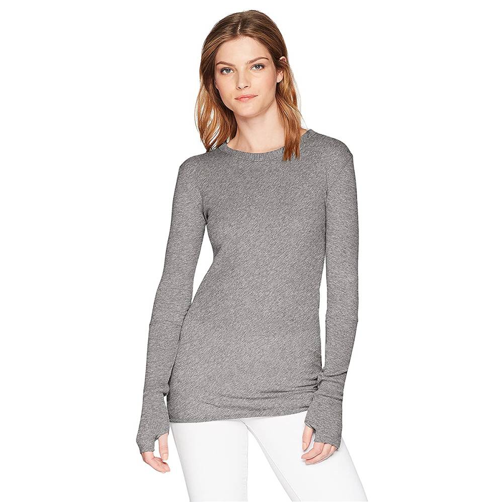 Enza Costa Cashmere-Blend Top Has the Cutest Thumbholes