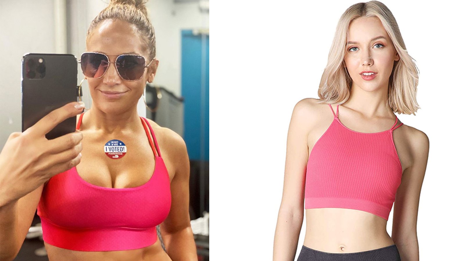 StyleSnap: How We Found a Hot Pink Bra Like J. Lo's