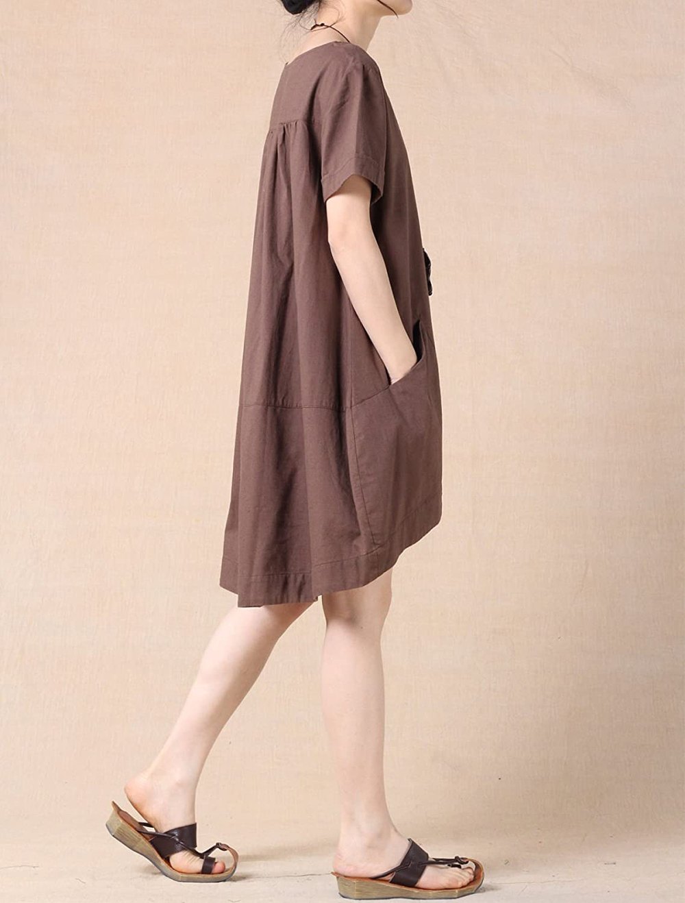 Mordenmiss Cotton Linen Tunic