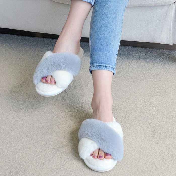 Parlovable Cross Band Slippers