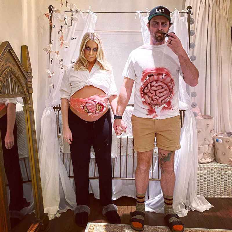 Stassi Schroeder Pregnant Celebs Dressing Up Baby Bumps in Halloween Costumes