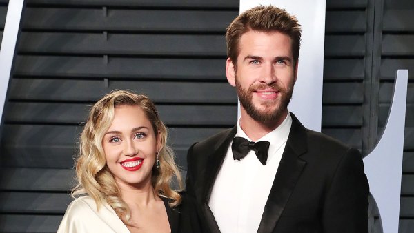 Miley Cyrus and Liam Hemsworth at Vanity Fair Oscar Party 2018 Miley Cyrus Revelations