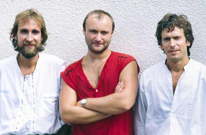 Genesis Phil Collins Mike Rutherford and Tony Banks in 1983 Shocking Band Exits Through the Years