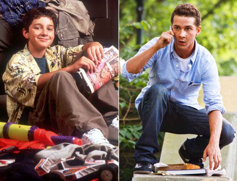 Shia LaBeouf in Even Stevens and in Transformers Shia LaBeouf Ups and Downs Through the Years