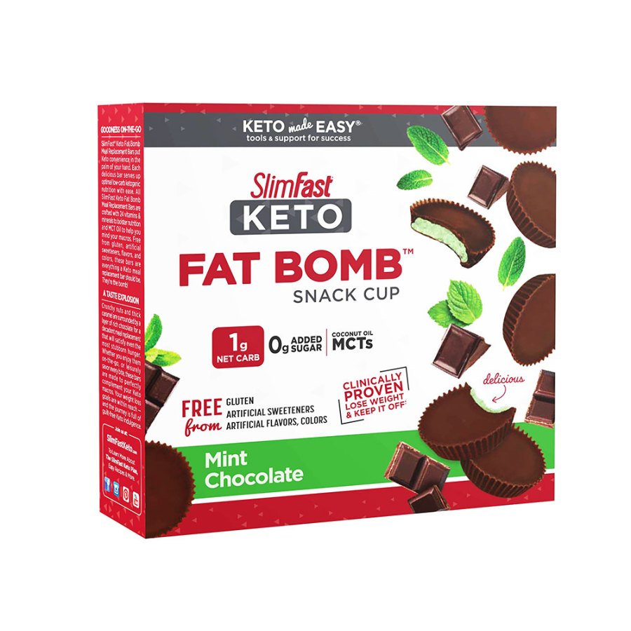 SlimFast Keto Mint Chocolate Fat Bomb Us Weekly Buzzzz-o-Meter Issue 50