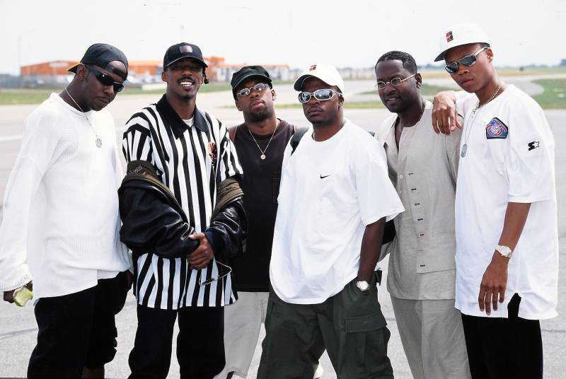 Bobby Brown and New Edition in 1996 Shocking Band Exits Through the Years