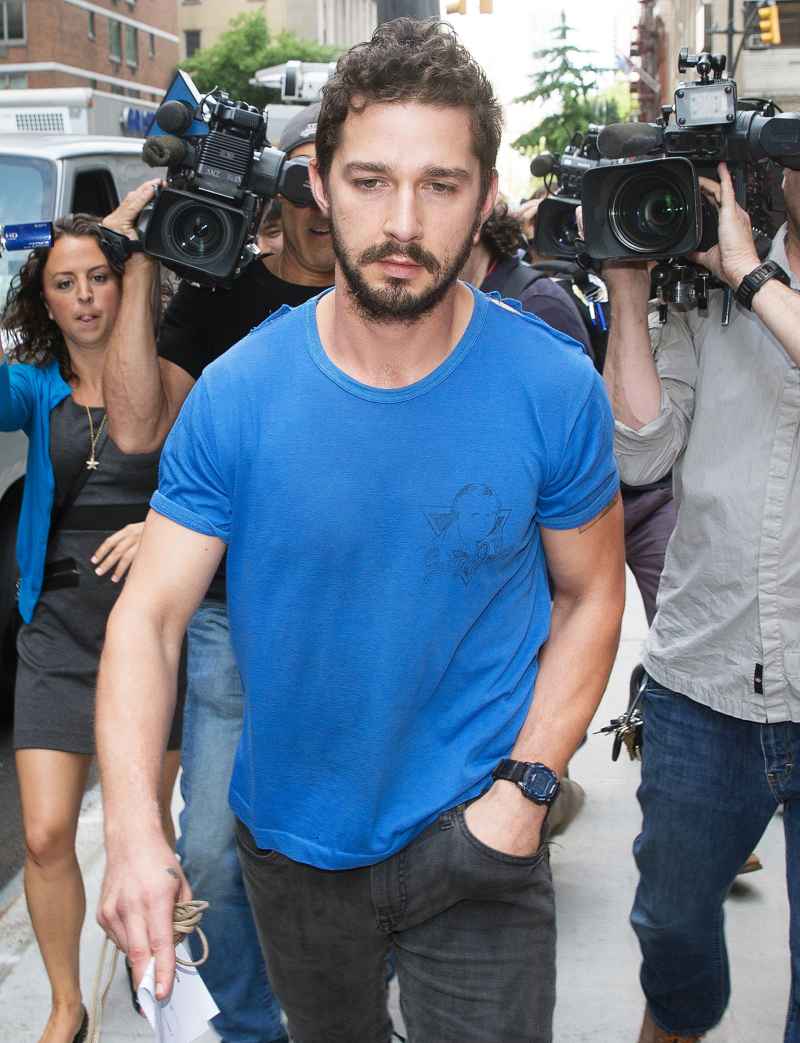 Shia LaBeouf Leaving Court after 2014 Arrest Shia LaBeouf Ups and Downs Through the Years