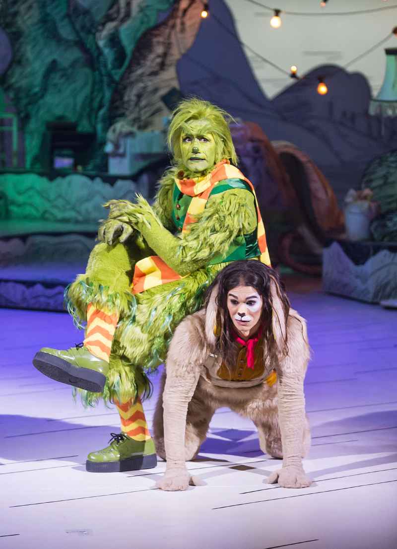 Dr Seuss The Grinch Musical Booboo Stewart as Young Max Matthew Morrison Eerily Transforms into the Grinch Fan Reactions
