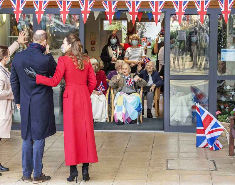 Cleeve Court Residential Care Prince William and Duchess Kate Royal Train Tour