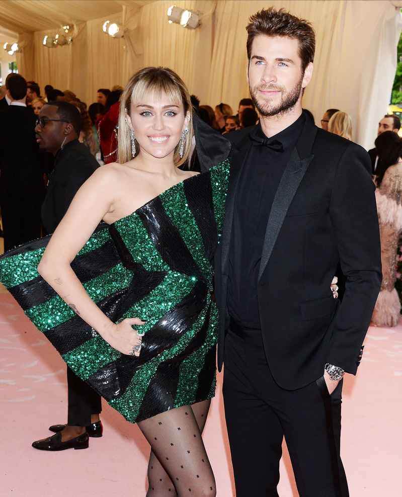 Miley Cyrus and Liam Hemsworth at MET Gala 2019 Miley Cyrus Revelations