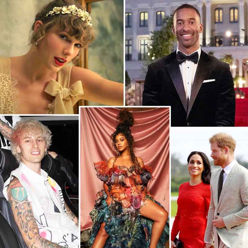 10 Good Things That Happened 2020 Taylor Swift Matt James Prince Harry Meghan Markle Beyonce Machine Gun Kelly