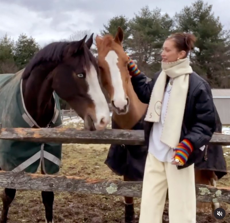 Bella Hadid Continues to Serve Up Chic Farm Style