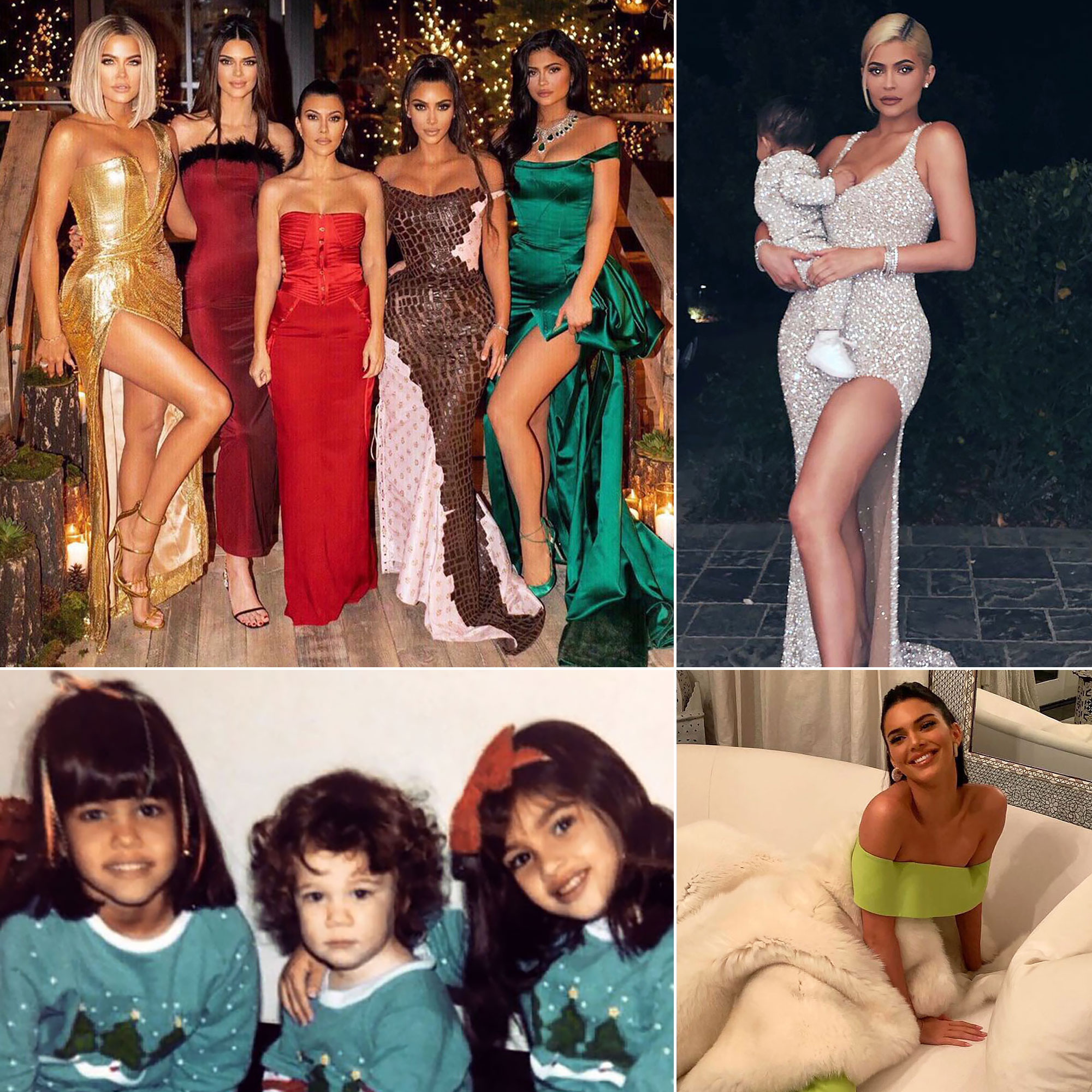 Khloe Kardashian declared best dressed of Christmas Eve after mom