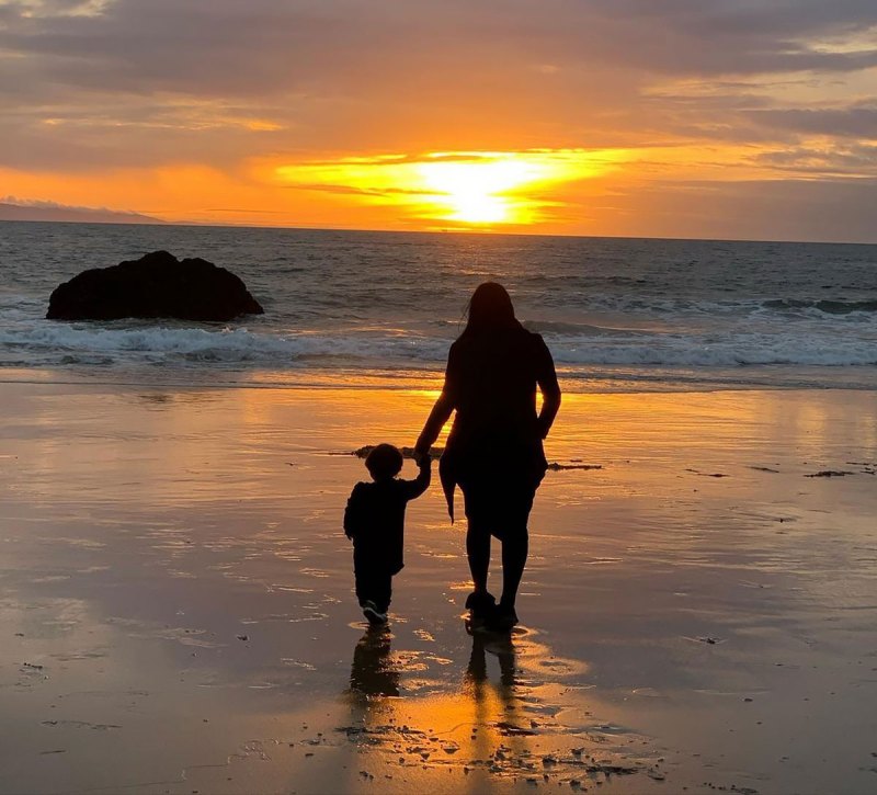 Kat Von D and More Celeb Families' 2020 Beach Pics