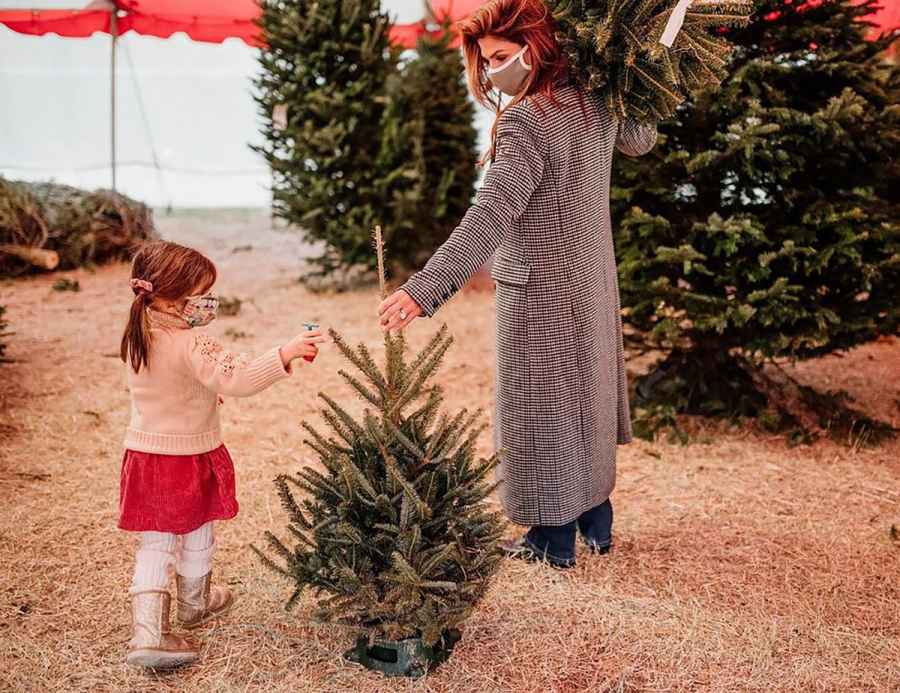 Celebrities Picking and Decorating Christmas Trees With Their Kids