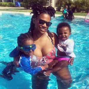 Pool Play! See Kandi Burruss’ Family and More Celeb Kids Swimming