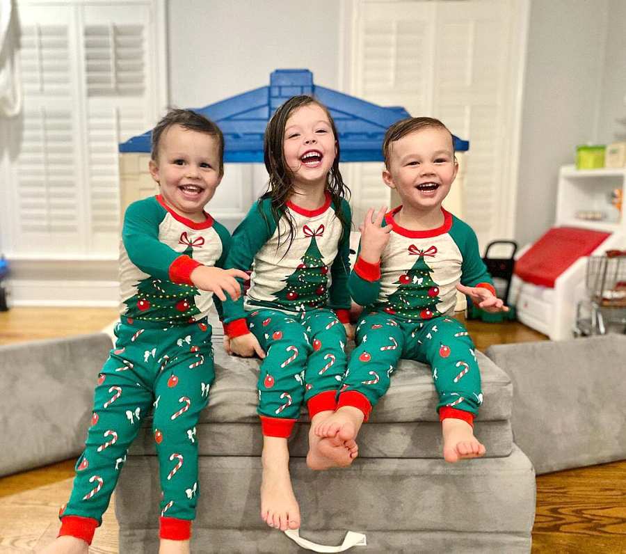 Meghan King Aspen Hart Hayes Celebrity Kids Rocking Festive Pajamas During 2020 Holiday Season