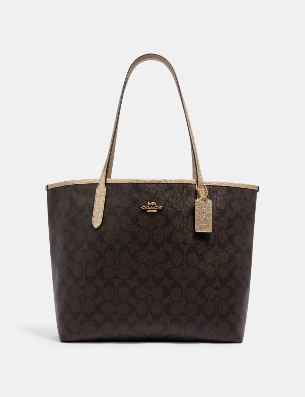 City Tote In Signature Canvas