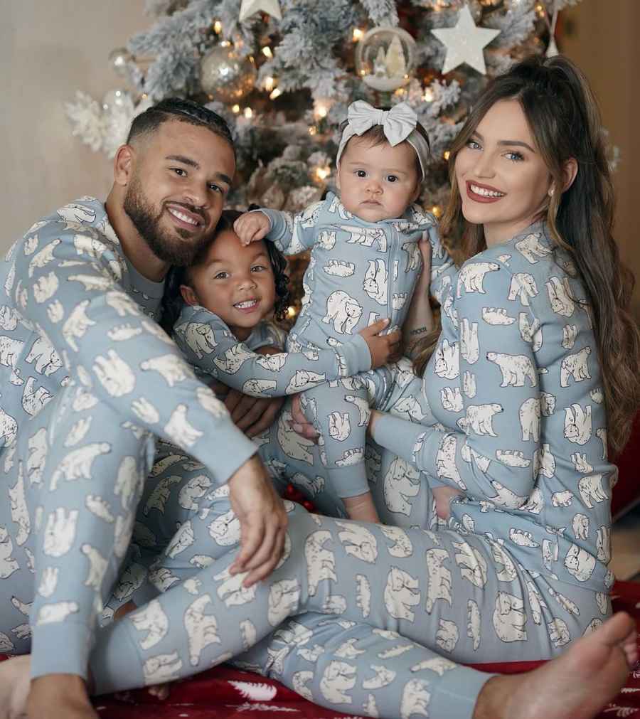 Challenge’s Cory Wharton, More Celeb Parents Wear Matching Pajamas With Kids