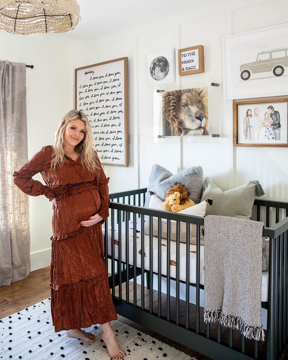 Dancing With the Stars’ Pregnant Witney Carson Shows Son’s ‘Beautiful’ Nursery: Pics