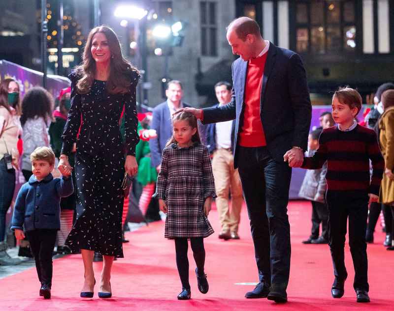 December 2020 Princess Charlotte Prince William Prince George Duchess Kate Catherine Prince Louis Duke and Duchess of Cambridge Royal Family Fashion Moments