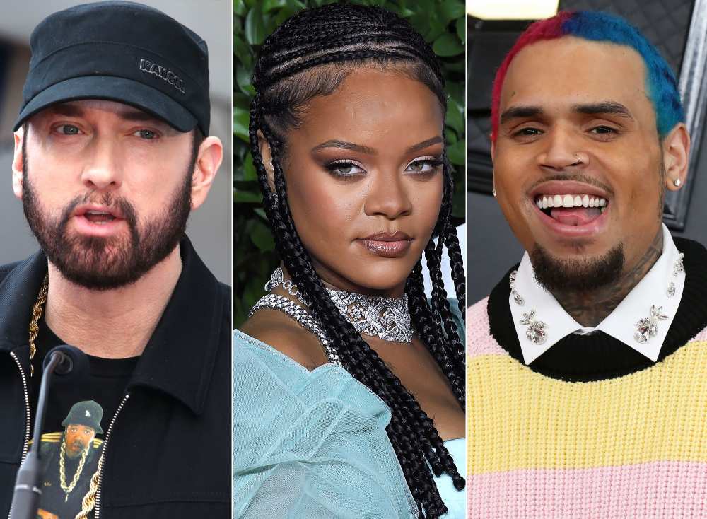 Eminem Apologizes to Rihanna on New Album After Leaked Chris Brown Lyrics