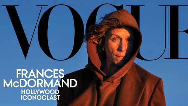 Frances McDormand Appears Makeup-Free on the Cover of 'Vogue'