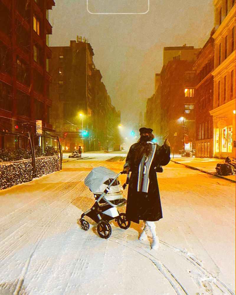 Gigi Hadid and Zayn Malik Daughter Experiences Her First Snow
