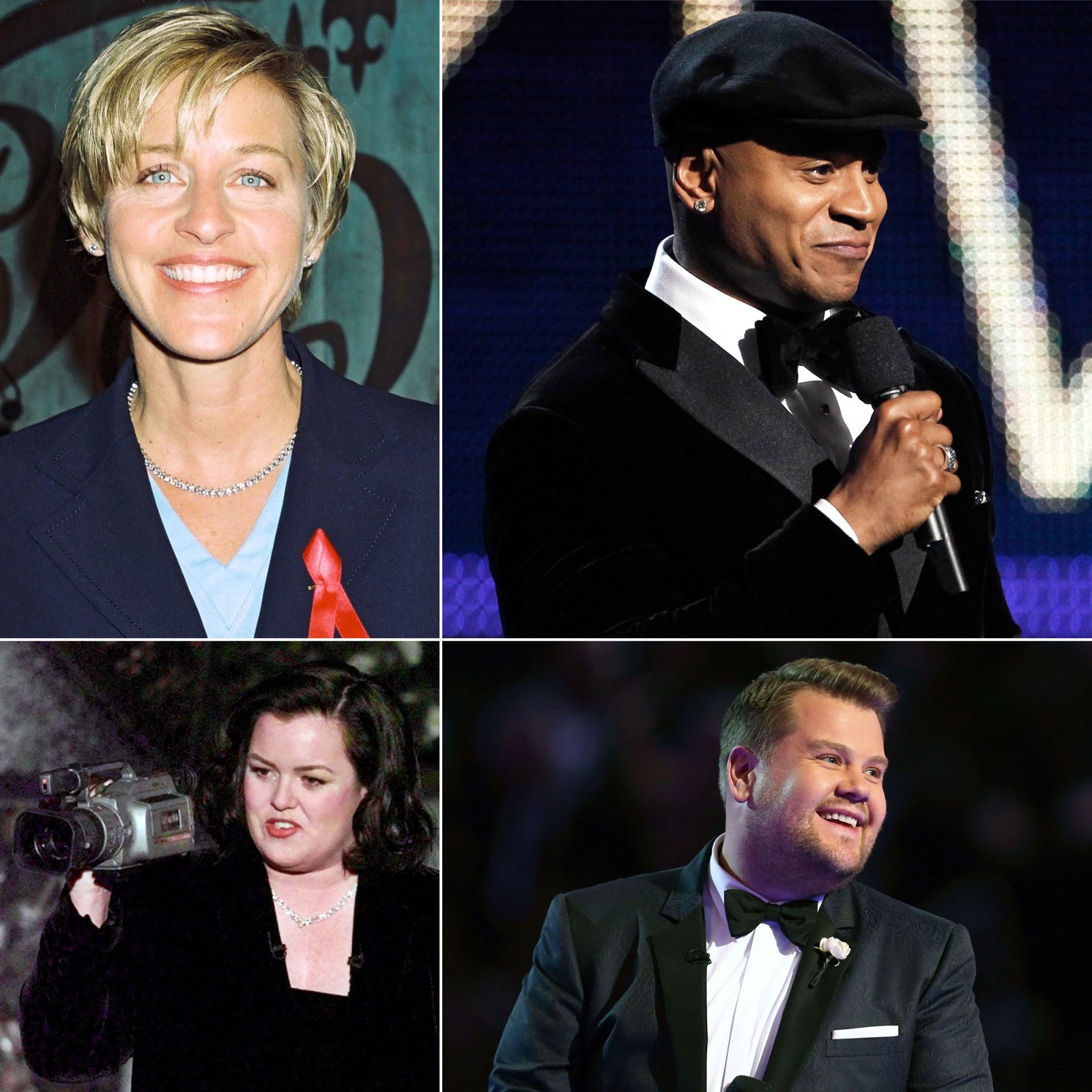 Grammys Hosts Through the Years: Ellen DeGeneres, LL Cool J and More