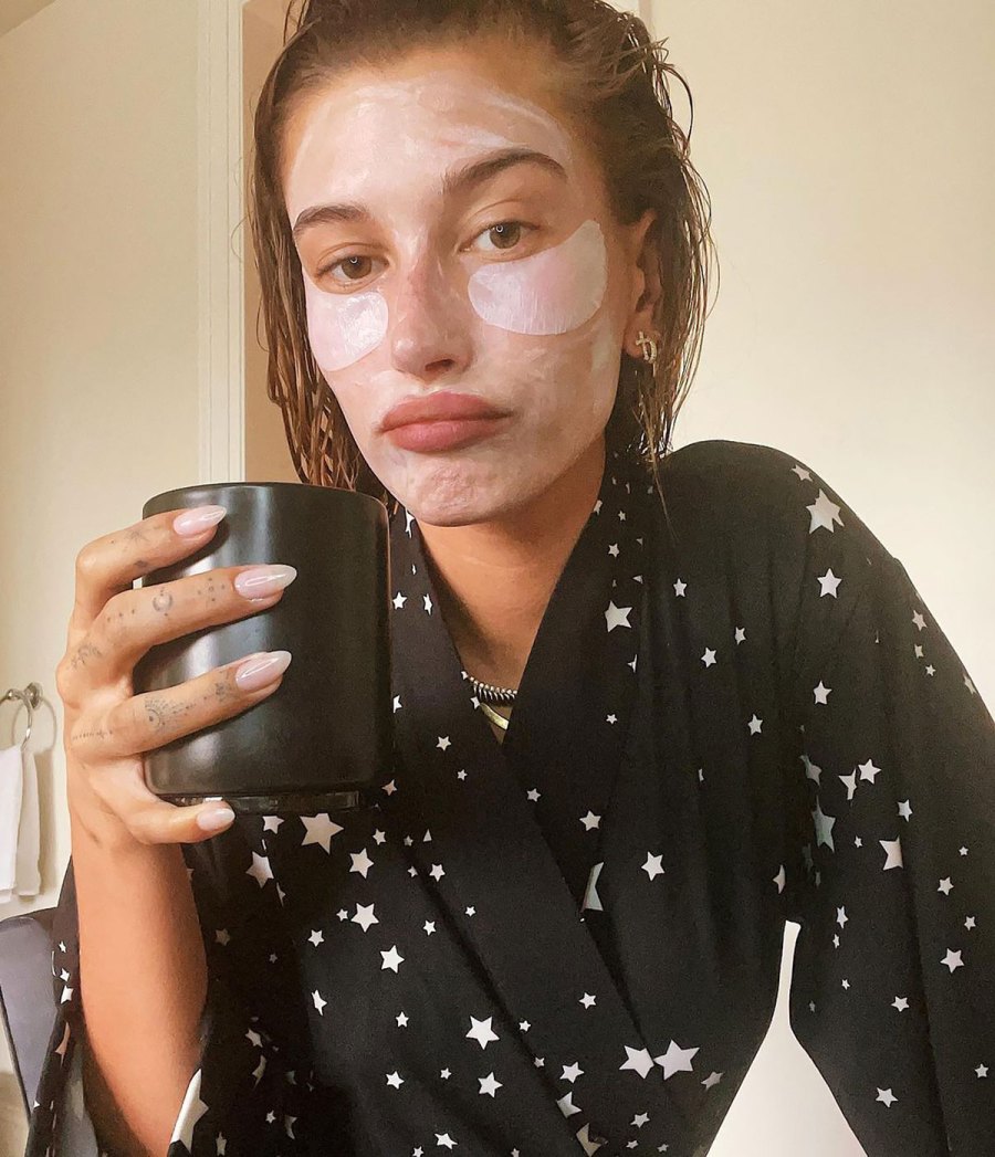 Hailey Baldwin Spent the Weekend Multimasking