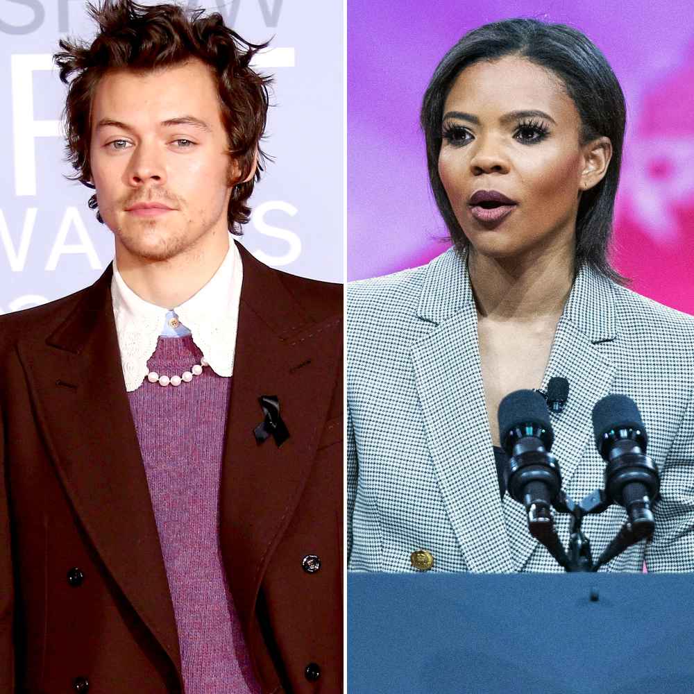 Harry Styles Claps Back at Candace Owens After She Criticizes His Vogue Cover 1