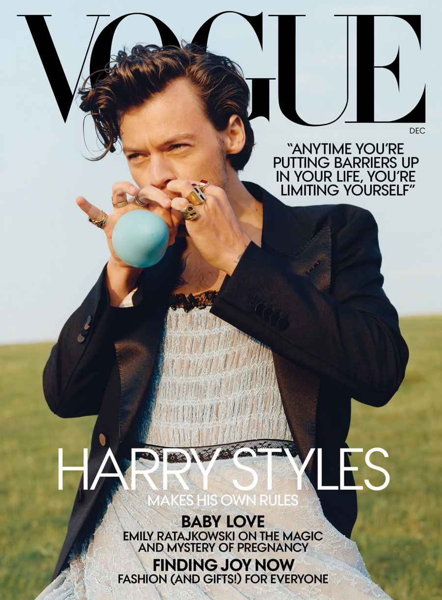Harry Styles Vogue Cover Best Photos of 2020