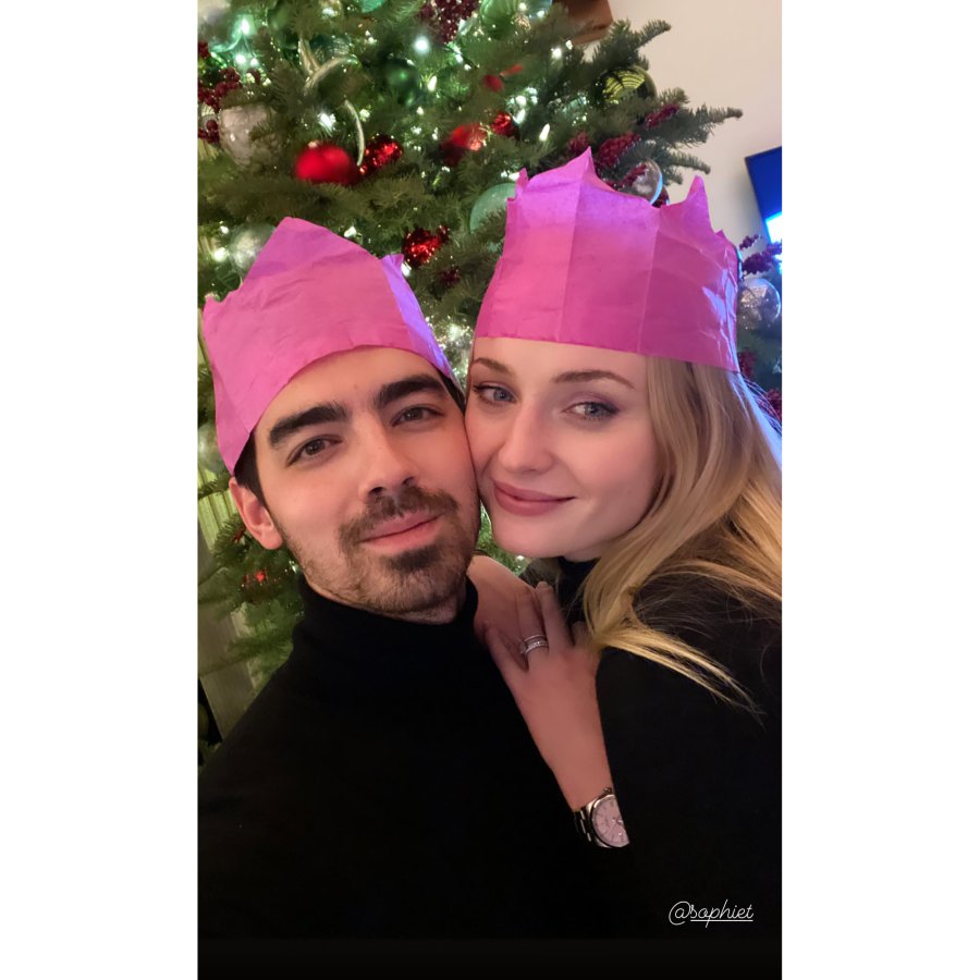 Joe Jonas and Sophie Turner How Stars Celebrated Christmas 2020