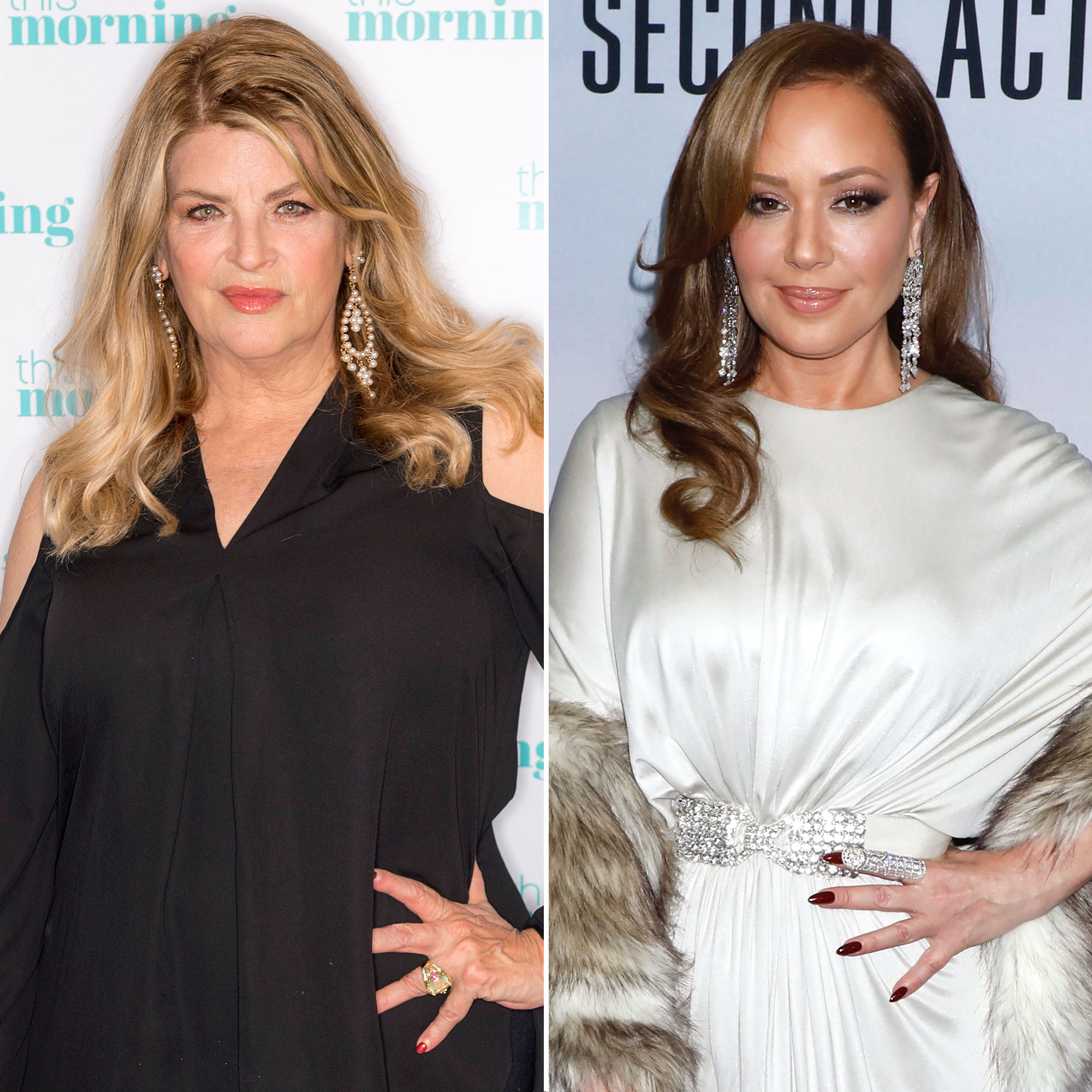 Kirstie Alley Lesbian Porn - Inside Kirstie Alley and Leah Remini's Feud Over Scientology