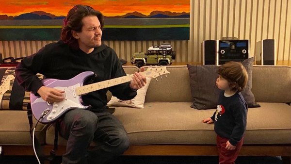 John Mayer Plays Guitar for Andy Cohen’s Son Benjamin