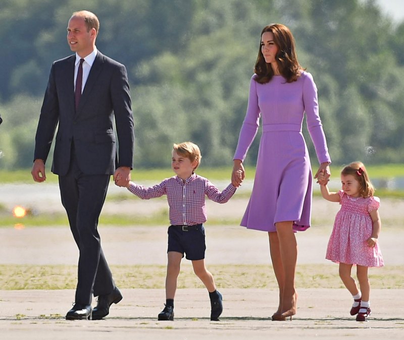 July 2017 Princess Charlotte Prince William Prince George Duchess Kate Catherine Duke and Duchess of Cambridge Royal Family Fashion Moments