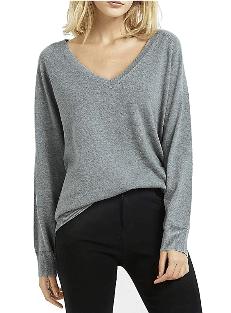 Kallspin Women's Cashmere Blended Sweater