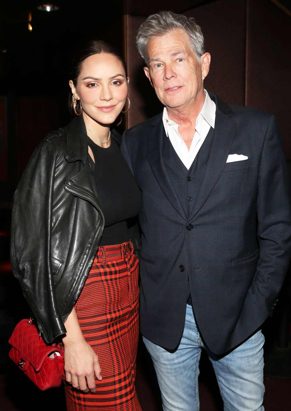Pregnant Katharine McPhee Shows Baby Bump Progress on Walk With Husband David Foster