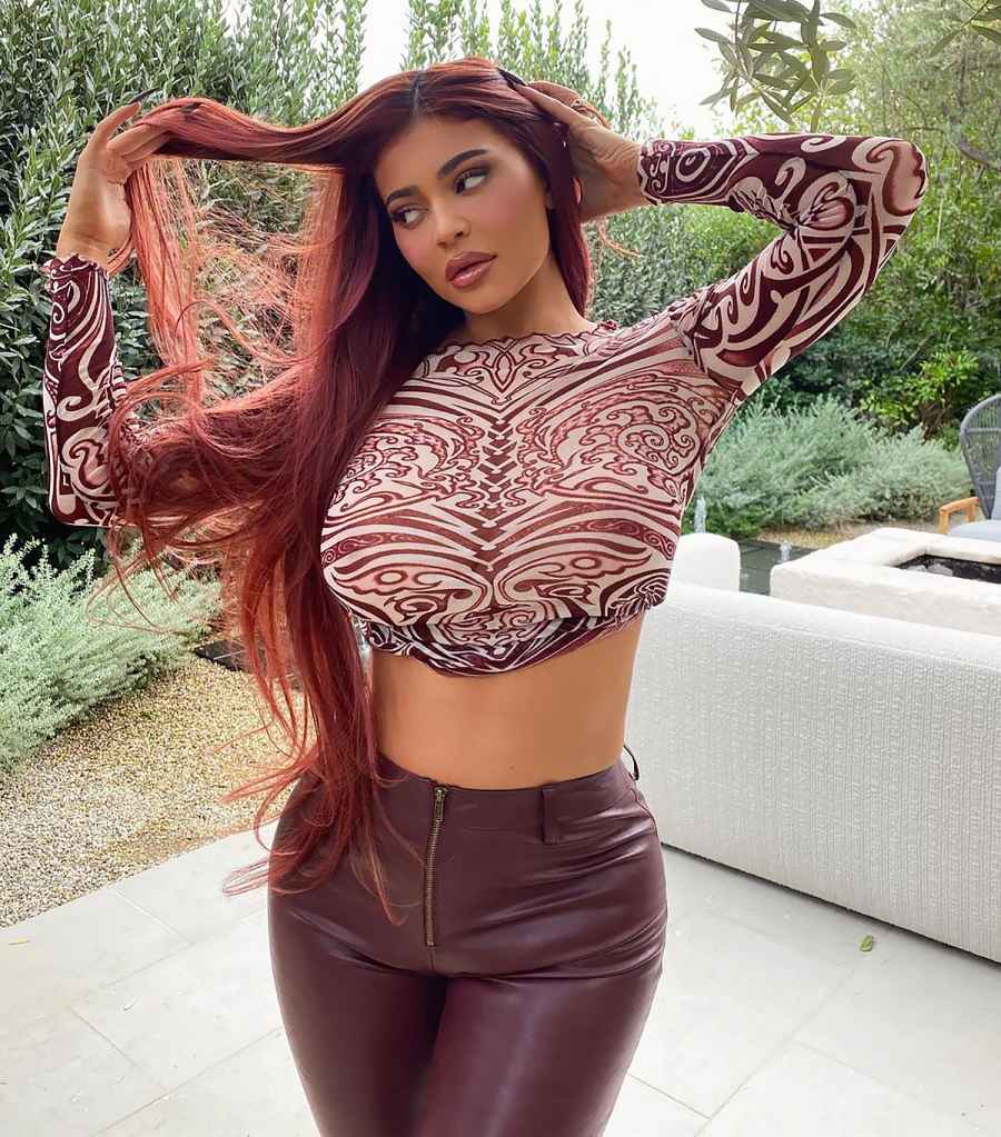 Stop Everything! Kylie Jenner Debuts Red Locks