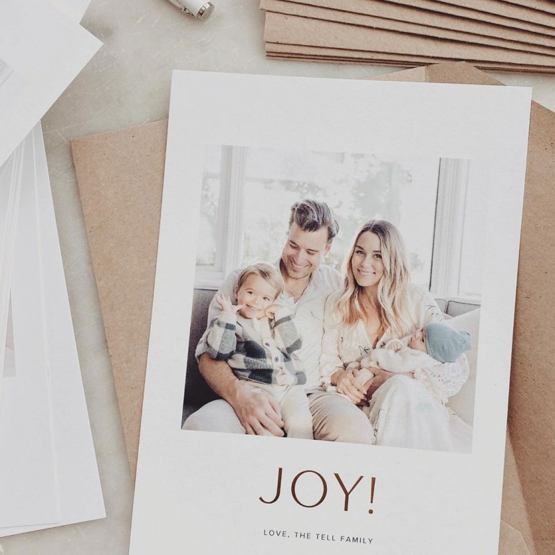 Lauren Conrad Best Celebrity Holiday Cards Through the Years