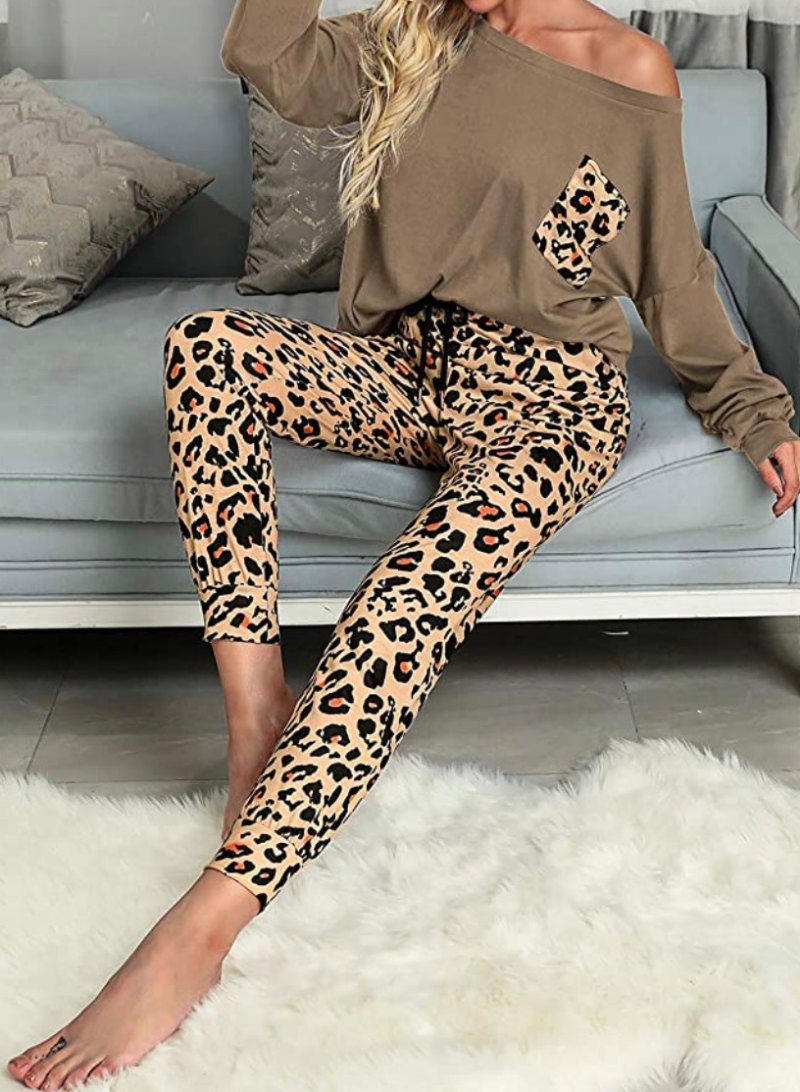 Aixy Leopard Two-Piece Set Is So Comfortable and Affordable | Us Weekly