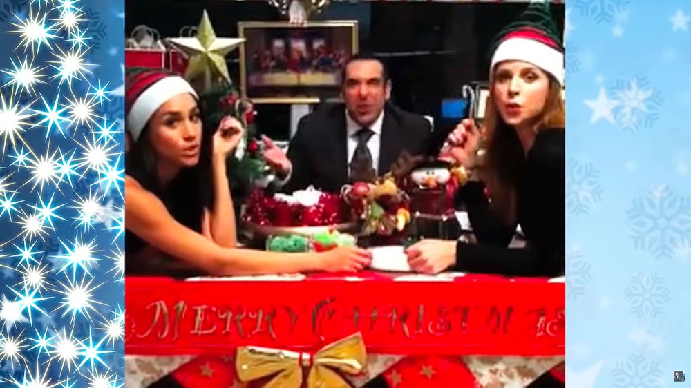 Meghan Markle Surprise Cameo in 2012 Christmas Music Video